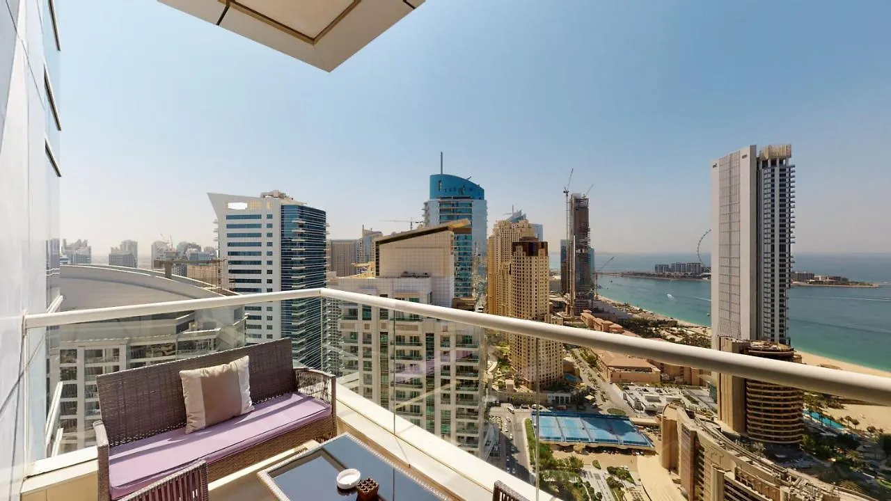 דובאי Br Luxe 1 Bdr Apartment W/ Balcony & Sea Views איחוד האמירויות הערביות
